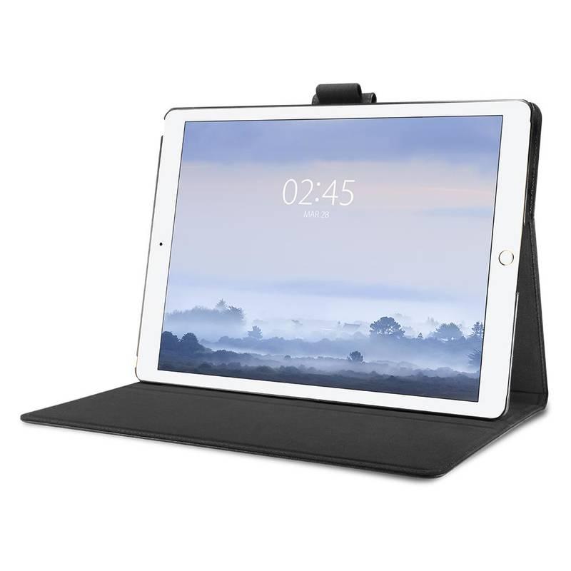 Pouzdro na tablet polohovací Spigen Stand Folio pro Apple iPad 12,9" 2017 černé