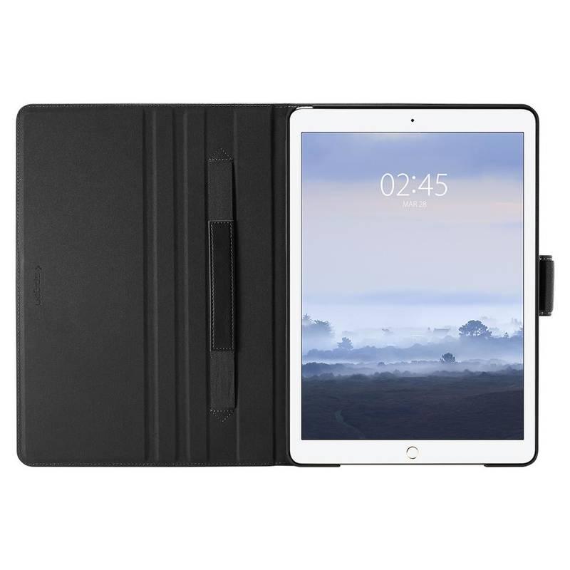 Pouzdro na tablet polohovací Spigen Stand Folio pro Apple iPad 12,9" 2017 černé