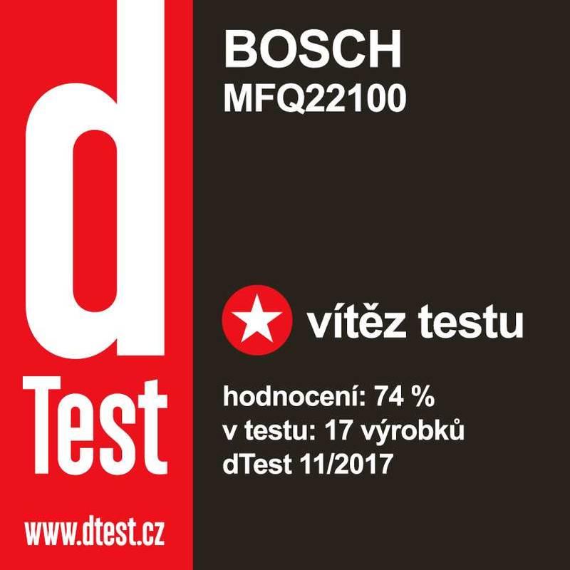 Ruční šlehač Bosch MFQ22100 šedý bílý