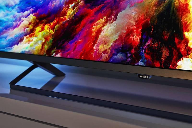 Televize Philips 43PUS7303 stříbrná