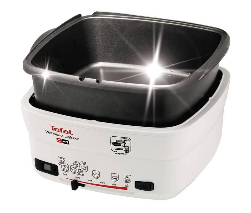 Fritéza Tefal Versalio De Luxe FR495070 bílá, Fritéza, Tefal, Versalio, De, Luxe, FR495070, bílá