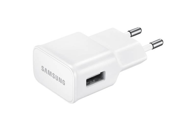 Nabíječka do sítě Samsung EP-TA12EWE, 1x USB, 2A MicroUSB kabel bílá