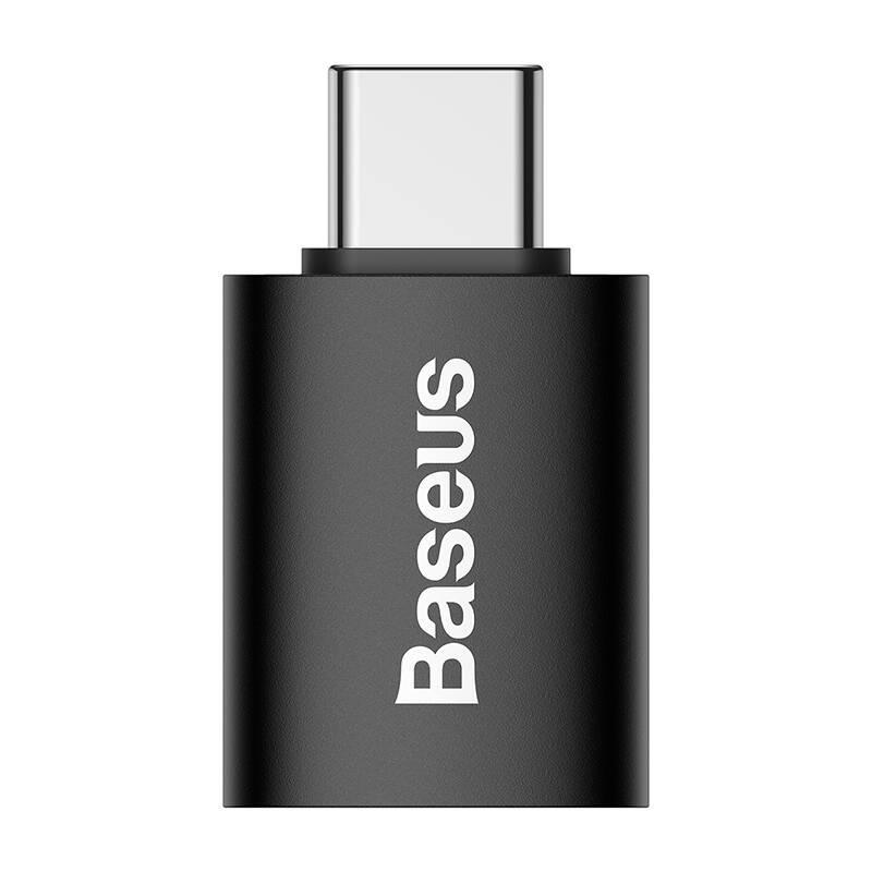 Redukce Baseus USB-C USB-A 3.1, OTG černá, Redukce, Baseus, USB-C, USB-A, 3.1, OTG, černá