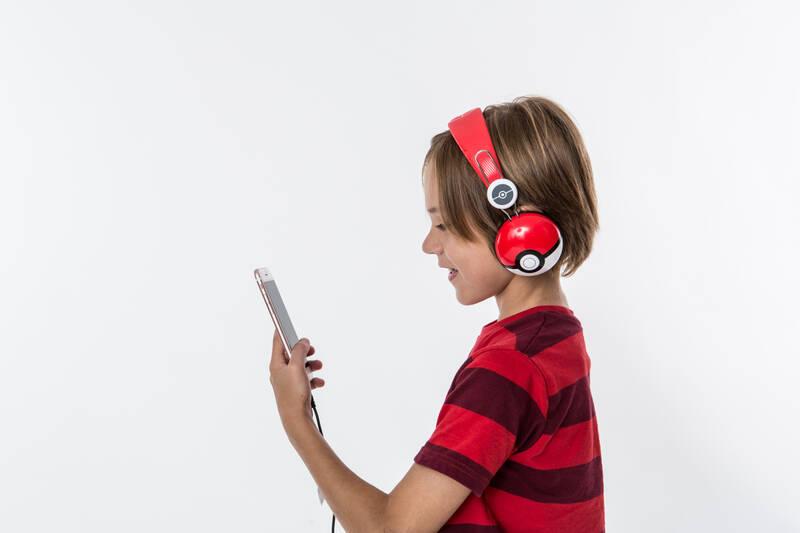 Sluchátka OTL Technologies Pokemon Pokeball Tween Dome červená