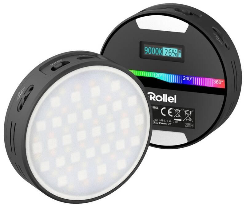 Světlo Rollei LED přídavné, Světlo, Rollei, LED, přídavné