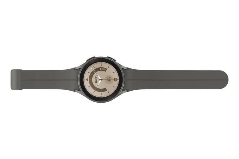 Chytré hodinky Samsung Galaxy Watch5 Pro 45mm šedé, Chytré, hodinky, Samsung, Galaxy, Watch5, Pro, 45mm, šedé