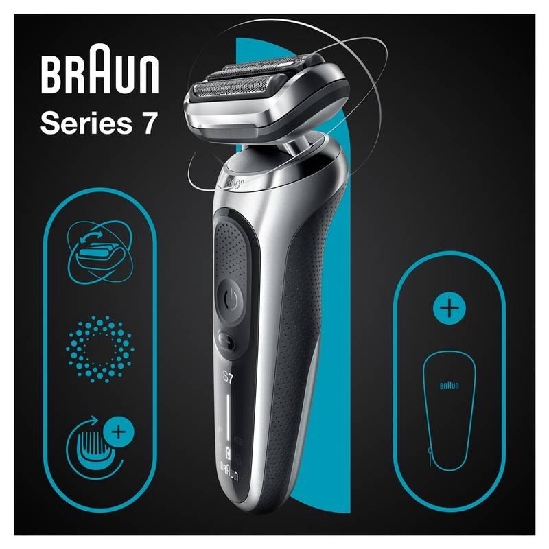 Holicí strojek Braun Series 7 71-S1000s Silver