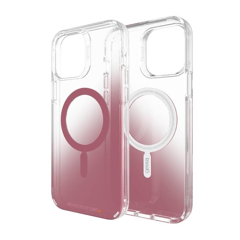 Kryt na mobil Gear4 D3O Milan Snap na Apple iPhone 13 Pro Max růžový průhledný, Kryt, na, mobil, Gear4, D3O, Milan, Snap, na, Apple, iPhone, 13, Pro, Max, růžový, průhledný