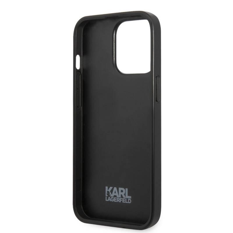 Kryt na mobil Karl Lagerfeld Monogram Ikonik na Apple iPhone 13 Pro černý, Kryt, na, mobil, Karl, Lagerfeld, Monogram, Ikonik, na, Apple, iPhone, 13, Pro, černý