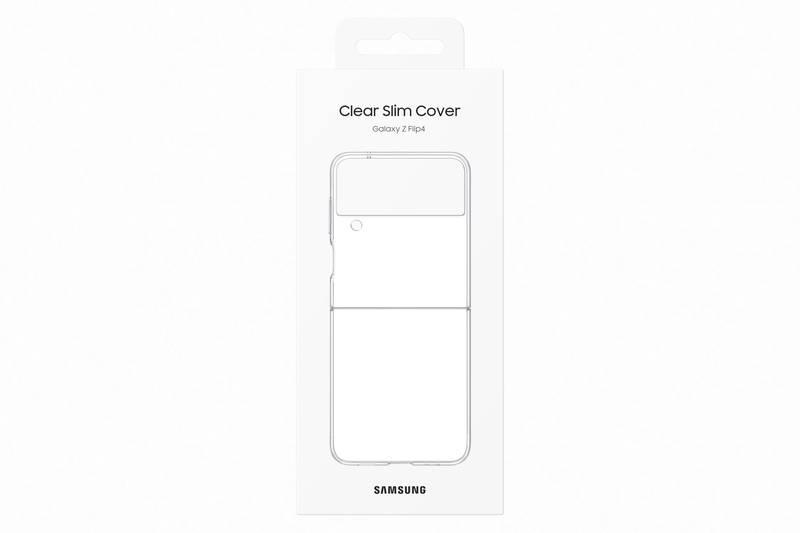 Kryt na mobil Samsung Galaxy Z Flip4 Clear Slim Cover průhledný, Kryt, na, mobil, Samsung, Galaxy, Z, Flip4, Clear, Slim, Cover, průhledný