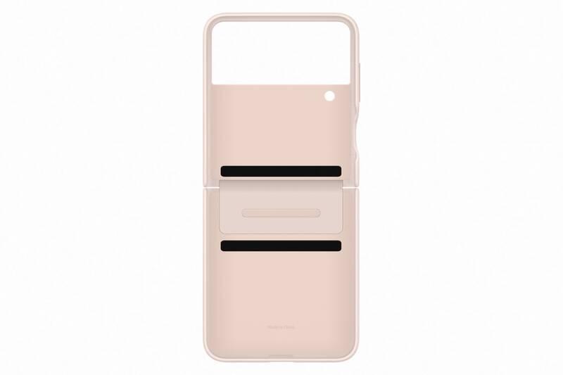 Kryt na mobil Samsung Galaxy Z Flip4 Flap Leather růžový