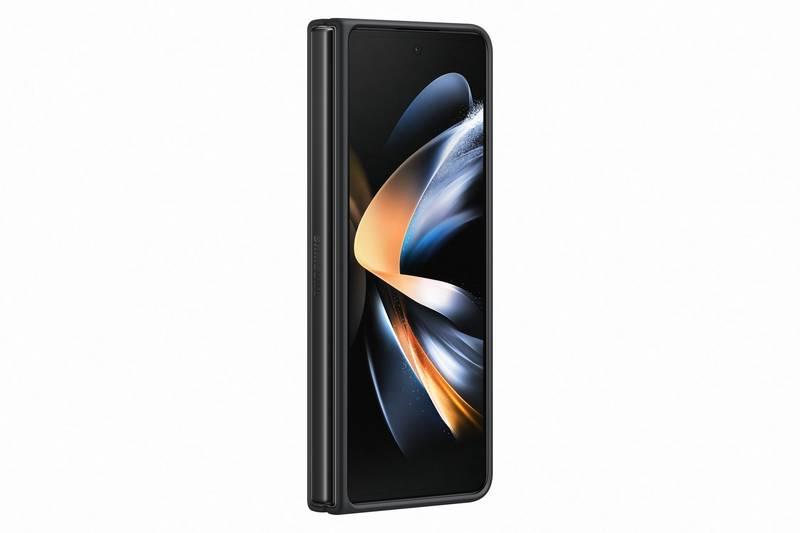 Kryt na mobil Samsung Galaxy Z Fold4 Leather černý