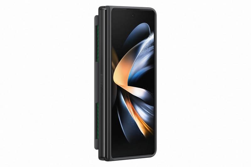 Kryt na mobil Samsung Galaxy Z Fold4 Silicone cover with strap černý