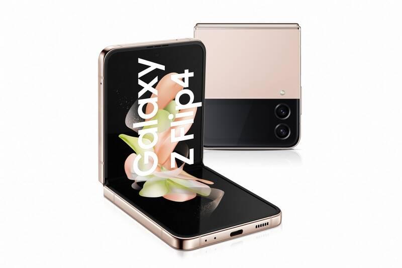 Mobilní telefon Samsung Galaxy Z Flip4 5G 8GB 128GB zlatý, Mobilní, telefon, Samsung, Galaxy, Z, Flip4, 5G, 8GB, 128GB, zlatý