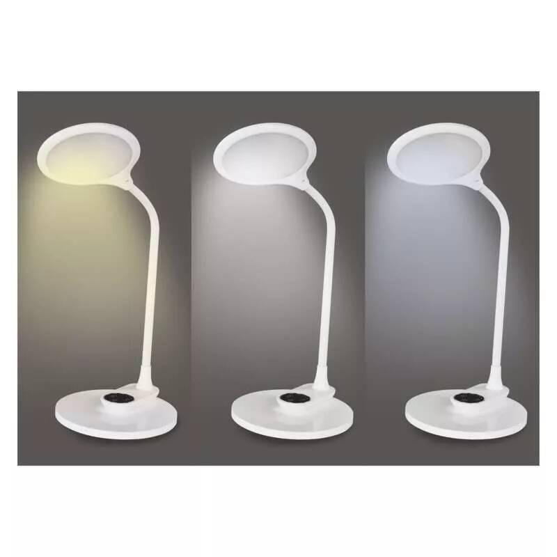 Stolní LED lampička EMOS RUBY bílá, Stolní, LED, lampička, EMOS, RUBY, bílá