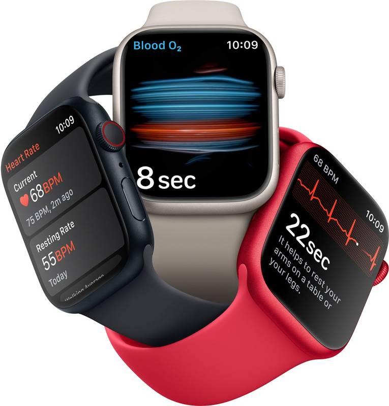 Chytré hodinky Apple Watch Series 8 GPS Cellular 45mm pouzdro z grafitově šedé nerezové oceli - grafitově šedý milánský tah, Chytré, hodinky, Apple, Watch, Series, 8, GPS, Cellular, 45mm, pouzdro, z, grafitově, šedé, nerezové, oceli, grafitově, šedý, milánský, tah
