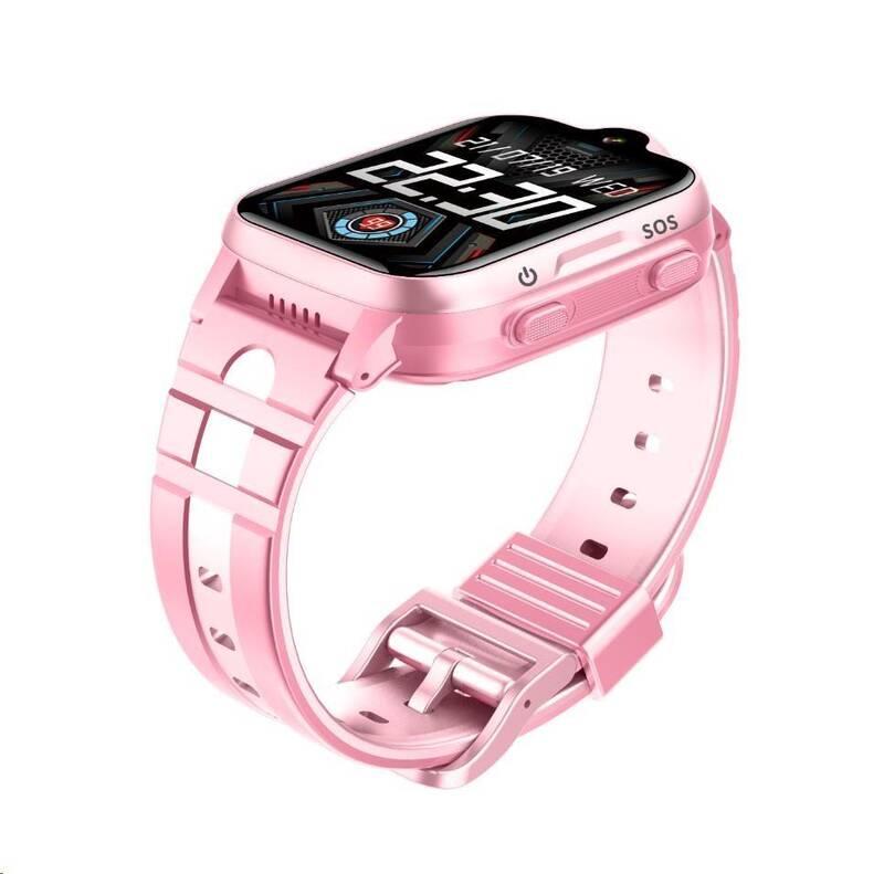 Chytré hodinky Garett Kids Cute 4G růžové, Chytré, hodinky, Garett, Kids, Cute, 4G, růžové