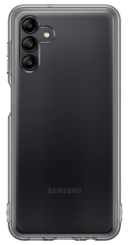 Kryt na mobil Samsung Galaxy A04s černý průhledný