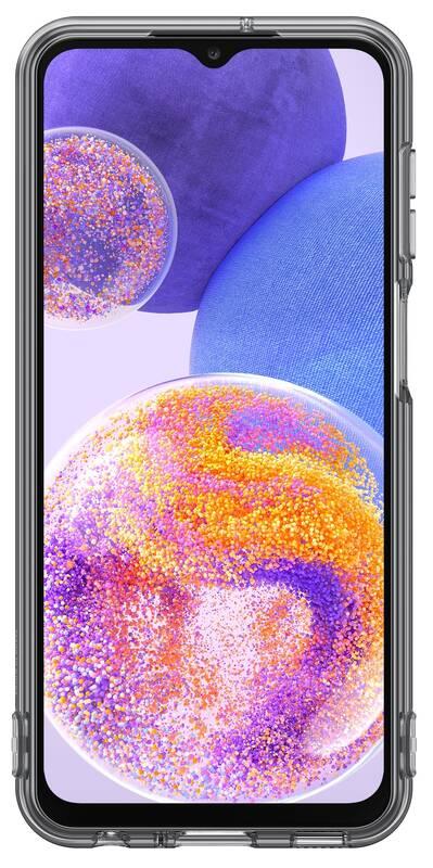 Kryt na mobil Samsung Galaxy A23 5G černý průhledný