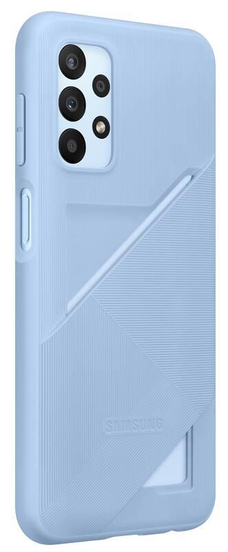 Kryt na mobil Samsung Galaxy A23 5G s kapsou na kartu modrý