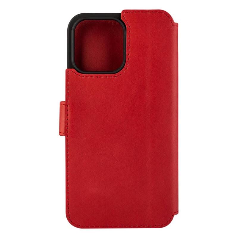 Pouzdro na mobil flipové FIXED ProFit na Apple iPhone 14 Pro Max červené