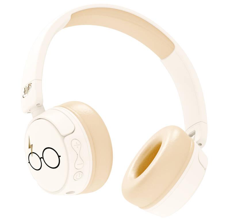 Sluchátka OTL Technologies Harry Potter Kids Wireless Headphones bílá