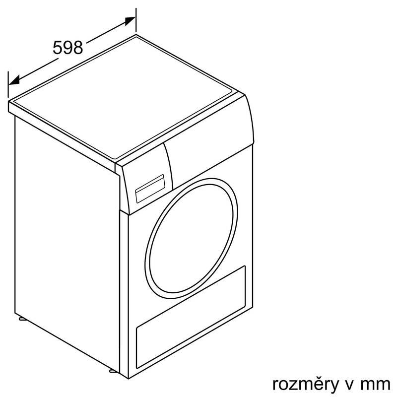 Sušička prádla Bosch Serie 4 WTH85220BY bílá