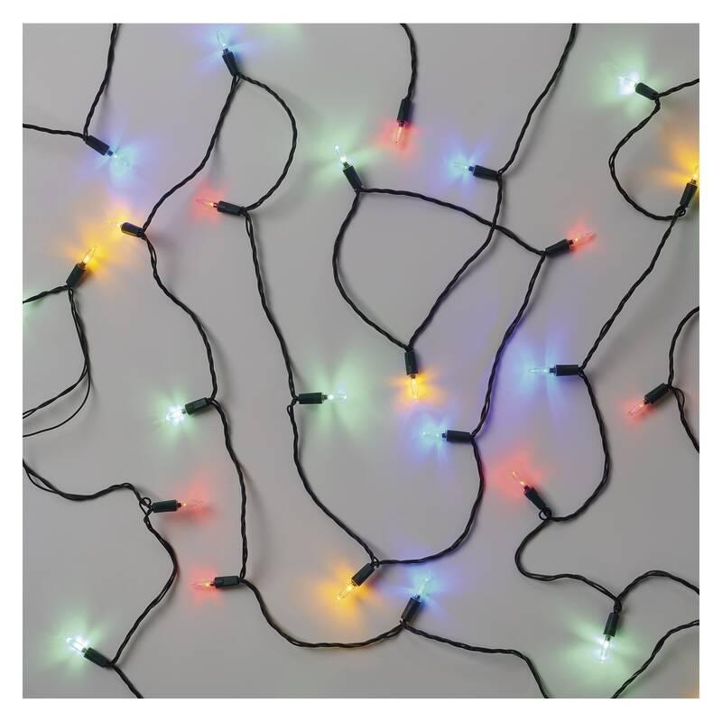 Vánoční osvětlení EMOS 150 LED řetěz - 22,35 m, tradiční, venkovní i vnitřní, multicolor, Vánoční, osvětlení, EMOS, 150, LED, řetěz, 22,35, m, tradiční, venkovní, i, vnitřní, multicolor