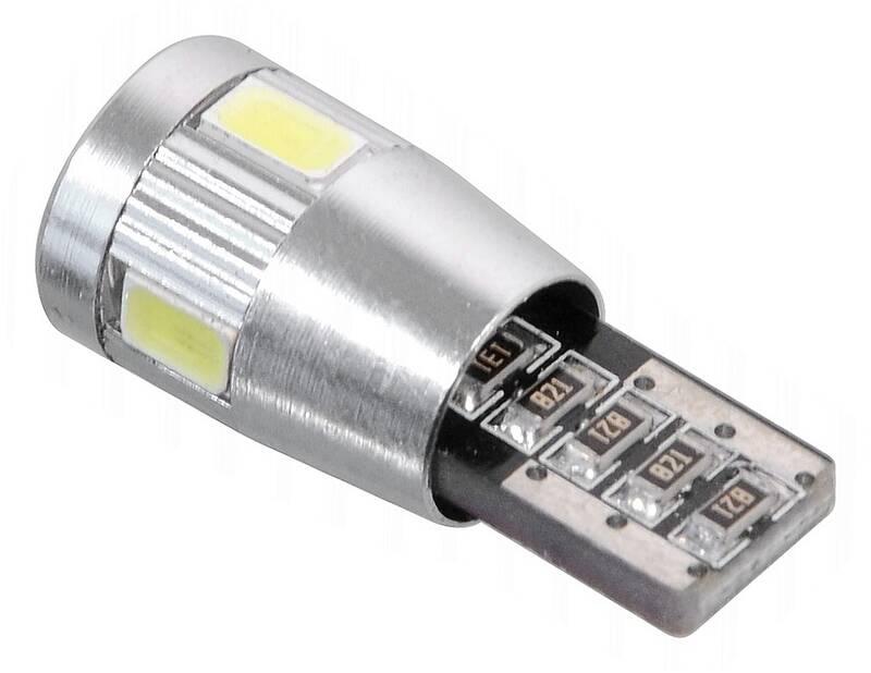 Autožárovka Compass 33796 6 SMD LED 12V T10 CAN-BUS, Autožárovka, Compass, 33796, 6, SMD, LED, 12V, T10, CAN-BUS