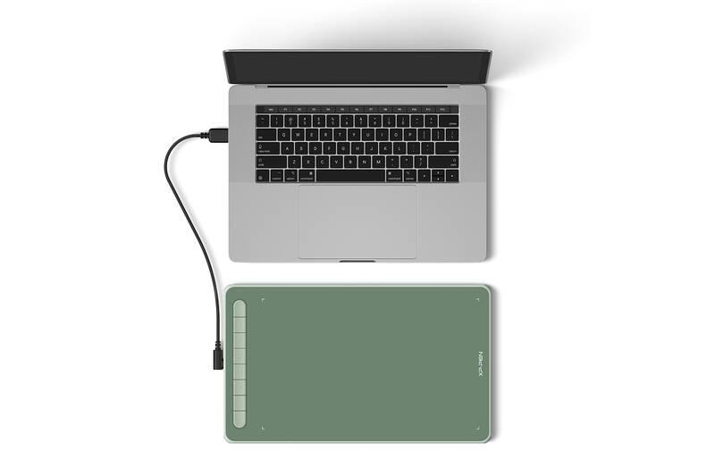 Grafický tablet XPPen Deco LW černý, Grafický, tablet, XPPen, Deco, LW, černý