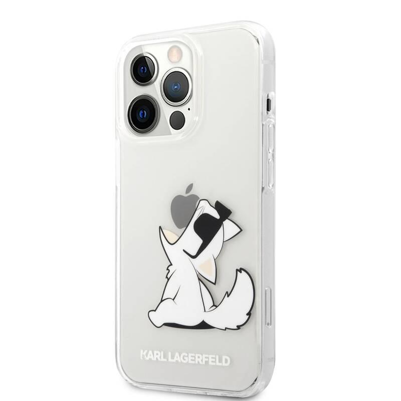 Kryt na mobil Karl Lagerfeld Choupette Eat na Apple iPhone 14 Pro Max průhledný, Kryt, na, mobil, Karl, Lagerfeld, Choupette, Eat, na, Apple, iPhone, 14, Pro, Max, průhledný