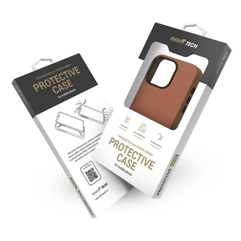 Kryt na mobil RhinoTech MAGcase Eco na Apple iPhone 14 hnědý, Kryt, na, mobil, RhinoTech, MAGcase, Eco, na, Apple, iPhone, 14, hnědý