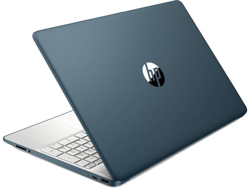 Notebook HP 15s-fq5052nc stříbrný modrý