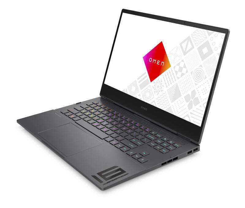 Notebook HP OMEN 16-n0000nc šedý