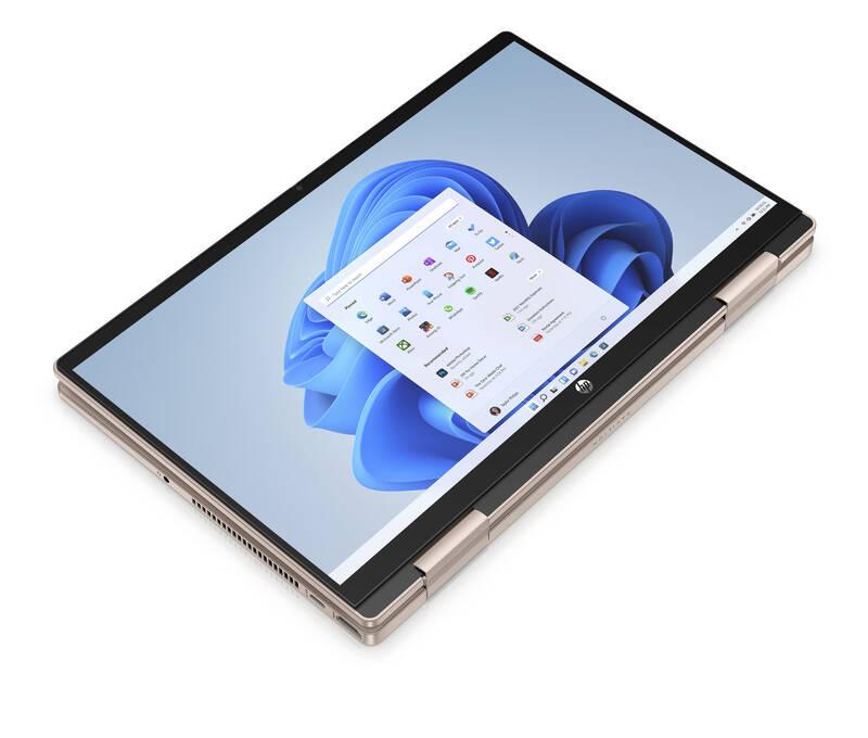 Notebook HP Pavilion x360 14-ek0001nc, růžový