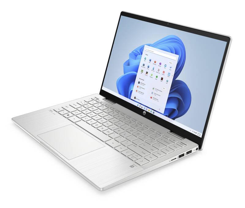 Notebook HP Pavilion x360 14-ek0004nc stříbrný, Notebook, HP, Pavilion, x360, 14-ek0004nc, stříbrný