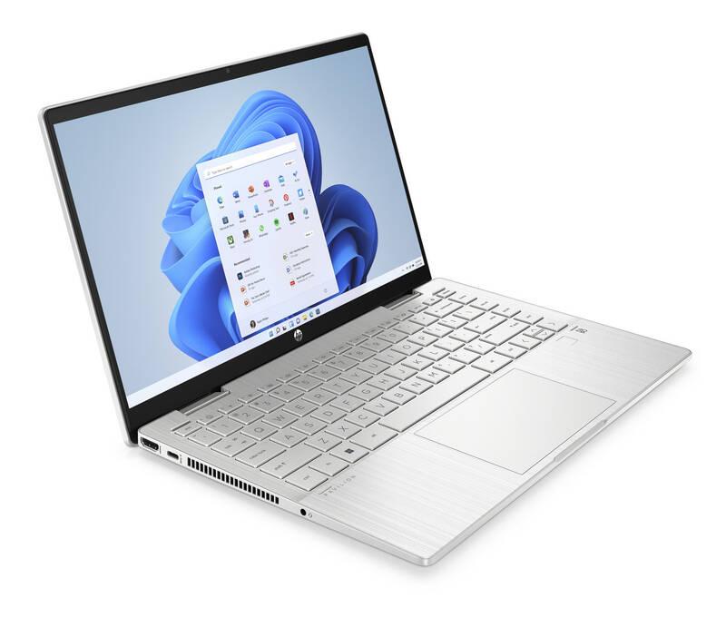 Notebook HP Pavilion x360 14-ek0004nc stříbrný