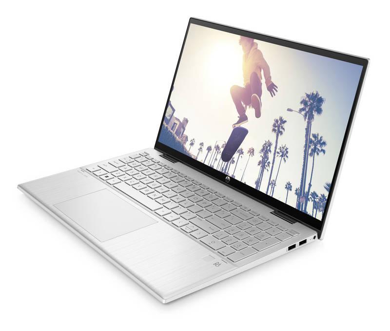 Notebook HP Pavilion x360 15-er1011nc stříbrný