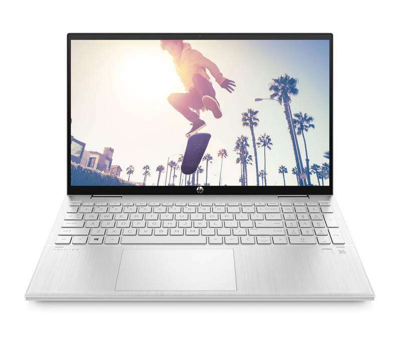 Notebook HP Pavilion x360 15-er1012nc stříbrný, Notebook, HP, Pavilion, x360, 15-er1012nc, stříbrný