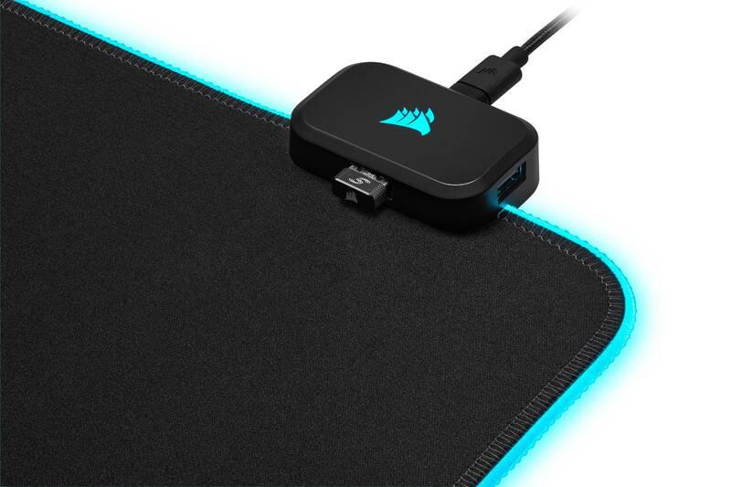 Podložka pod myš Corsair MM700 RGB - Extended, 93 x 40 cm černá