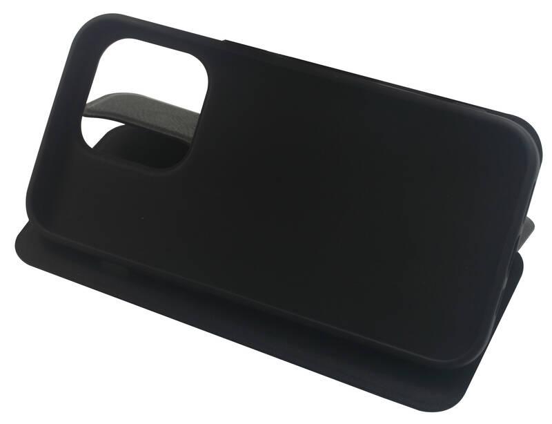 Pouzdro na mobil flipové RhinoTech FLIP Eco Case na Apple iPhone 14 Pro černé
