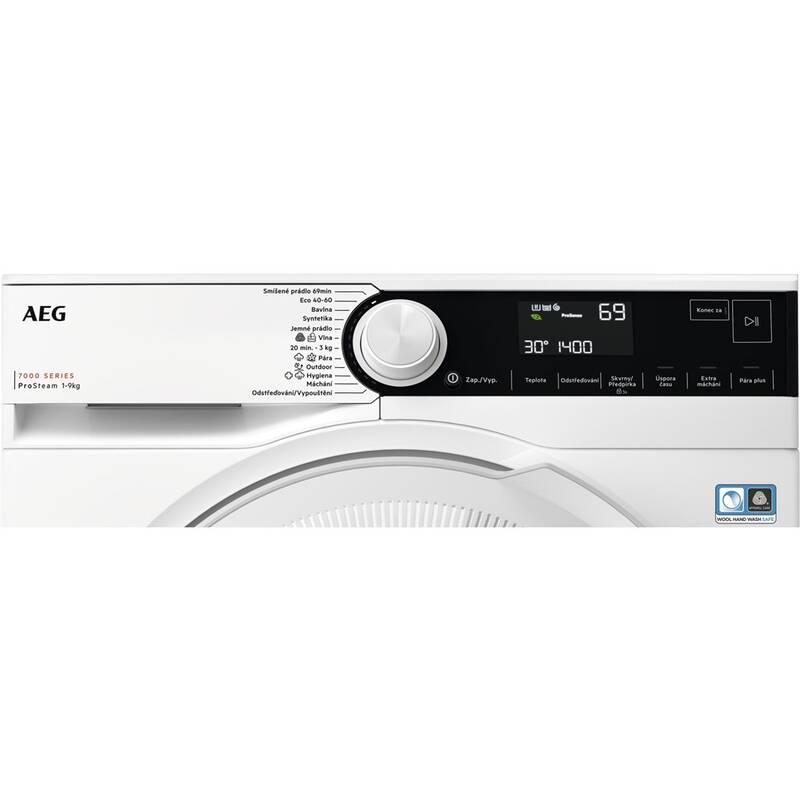 Pračka AEG ProSteam® 7000 LFR73942BC bílá
