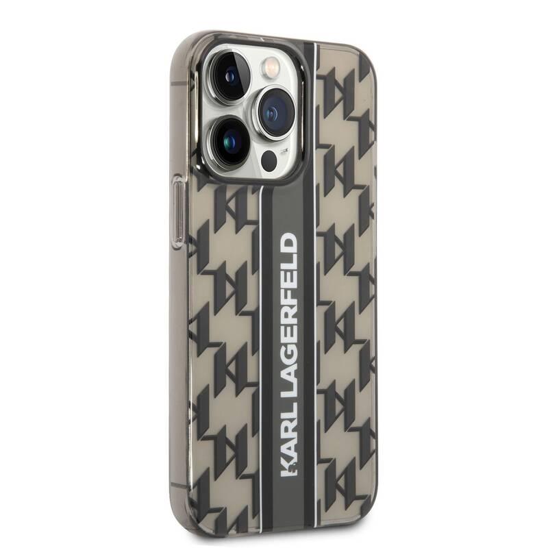 Kryt na mobil Karl Lagerfeld Monogram Vertical Stripe na Apple iPhone 14 Pro černý, Kryt, na, mobil, Karl, Lagerfeld, Monogram, Vertical, Stripe, na, Apple, iPhone, 14, Pro, černý