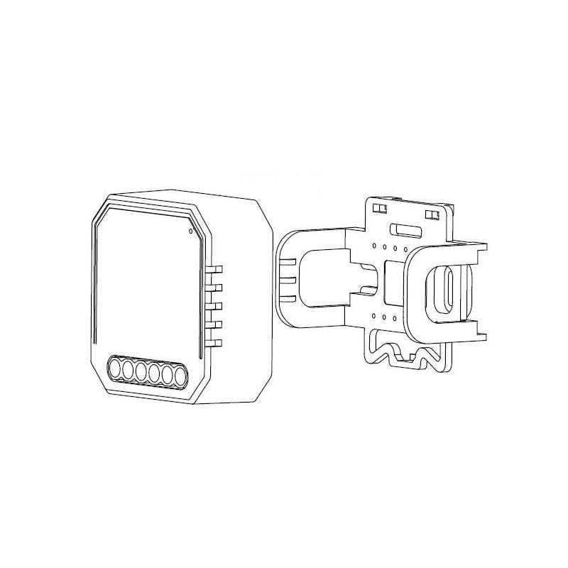 Modul IMMAX NEO LITE SMART kontroler V3 2-tlačítkový Wi-Fi, TUYA