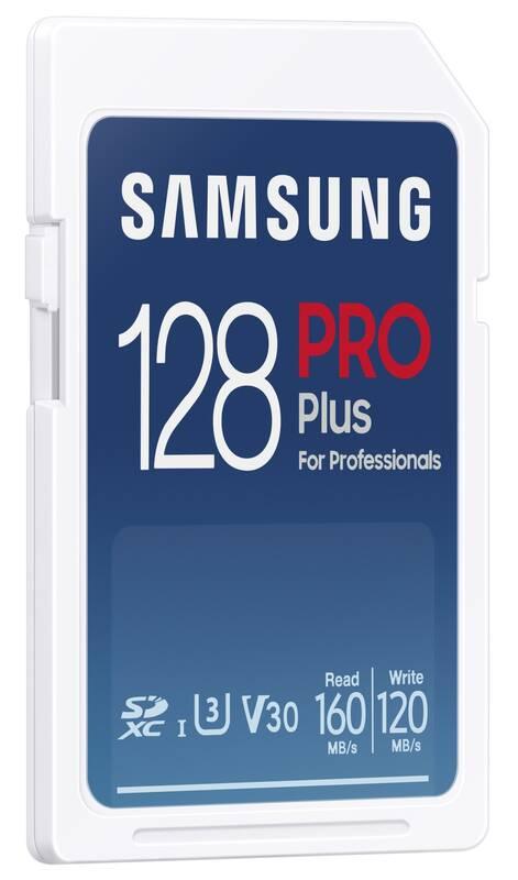 Paměťová karta Samsung PRO Plus SDXC 128 GB, Paměťová, karta, Samsung, PRO, Plus, SDXC, 128, GB