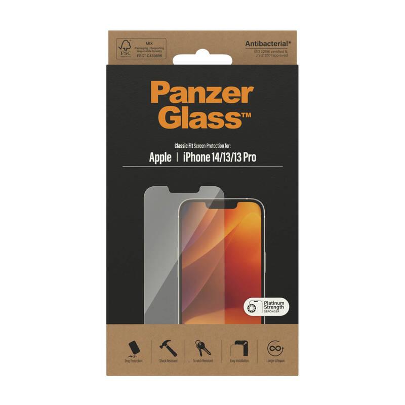 Tvrzené sklo PanzerGlass Classic Fit na Apple iPhone 14 13 13 Pro, Tvrzené, sklo, PanzerGlass, Classic, Fit, na, Apple, iPhone, 14, 13, 13, Pro