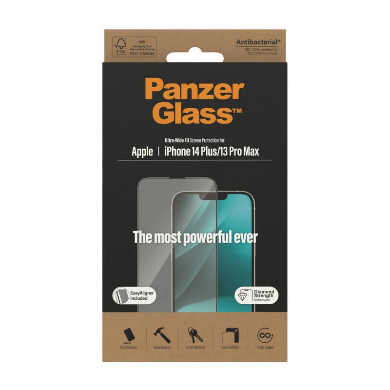 Tvrzené sklo PanzerGlass na Apple iPhone 14 Plus 13 Pro Max s instalačním rámečkem, Tvrzené, sklo, PanzerGlass, na, Apple, iPhone, 14, Plus, 13, Pro, Max, s, instalačním, rámečkem