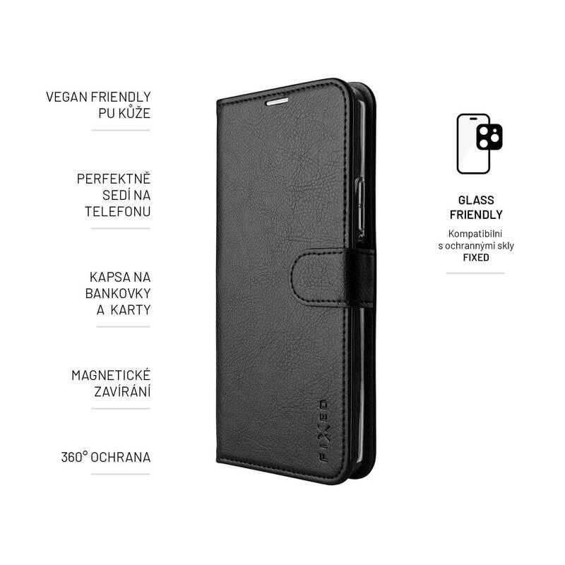 Pouzdro na mobil flipové FIXED Opus na Xiaomi Redmi Note 11S 5G černé, Pouzdro, na, mobil, flipové, FIXED, Opus, na, Xiaomi, Redmi, Note, 11S, 5G, černé