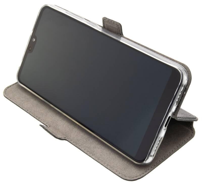 Pouzdro na mobil flipové FIXED Topic na Motorola Moto E30 černé