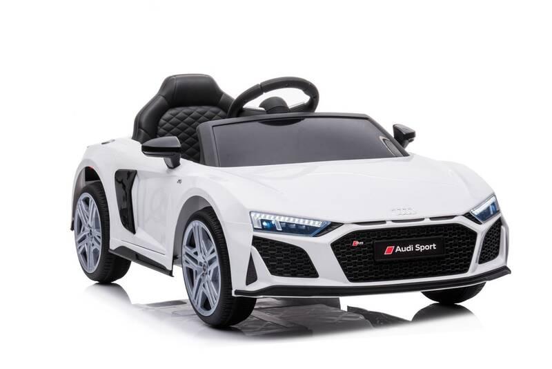 Elektrické autíčko Beneo Audi R8 Spyder bílé, Elektrické, autíčko, Beneo, Audi, R8, Spyder, bílé